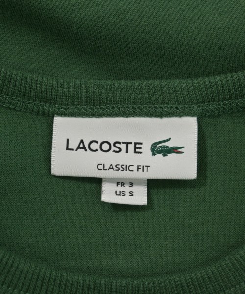 LACOSTE（ラコステ）Tシャツ・カットソー 緑 サイズ:3(M位) メンズ/2200712250092