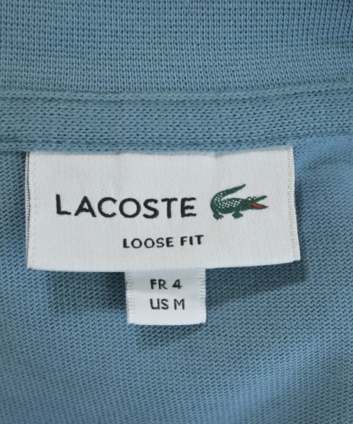 LACOSTE（ラコステ）Tシャツ・カットソー 青 サイズ:4(L位) メンズ/2200712250108