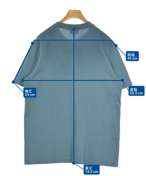 LACOSTE（ラコステ）Tシャツ・カットソー 青 サイズ:4(L位) メンズ/2200712250108