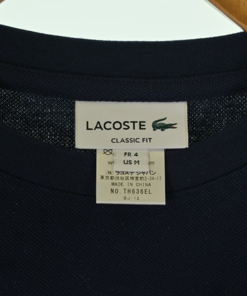 LACOSTE（ラコステ）Tシャツ・カットソー 紺 サイズ:4(L位) メンズ/2200712250115