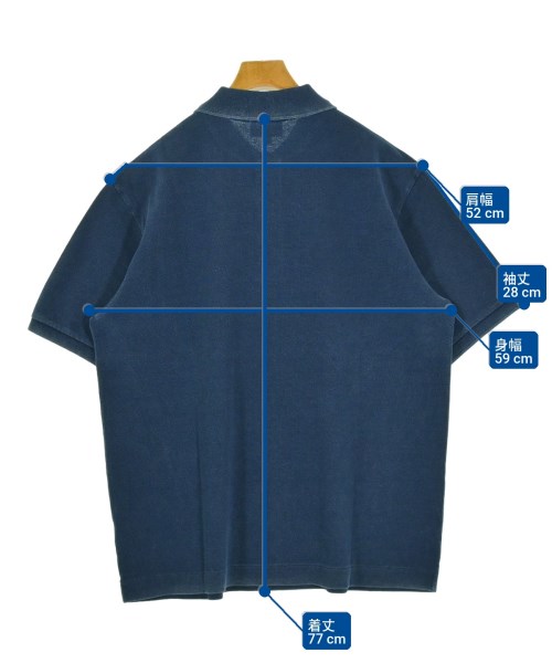 LACOSTE（ラコステ）ポロシャツ 紺 サイズ:4(L位) メンズ/2200712250146