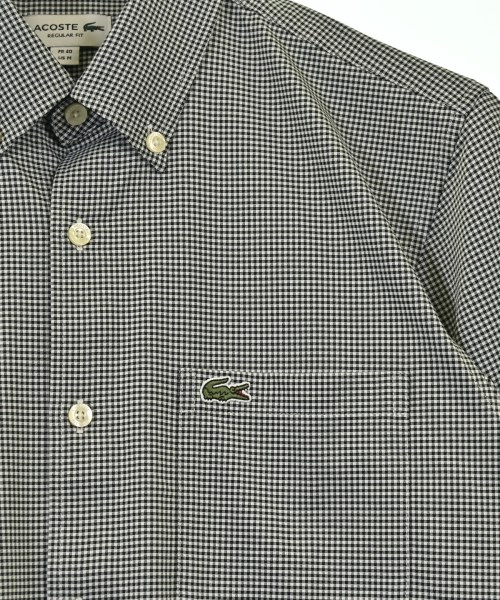 LACOSTE（ラコステ）カジュアルシャツ 黒 サイズ:M メンズ/2200712250153