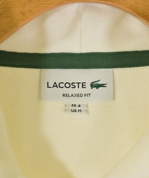 LACOSTE（ラコステ）パーカー 白 サイズ:4(L位) メンズ/2200712250184