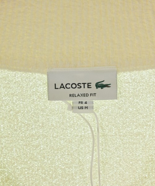 LACOSTE（ラコステ）カーディガン 白 サイズ:4(L位) メンズ/2200712250191