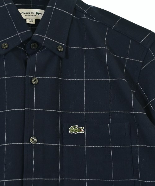 LACOSTE（ラコステ）カジュアルシャツ 紺 サイズ:M メンズ/2200712250221