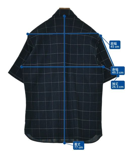 LACOSTE（ラコステ）カジュアルシャツ 紺 サイズ:M メンズ/2200712250221