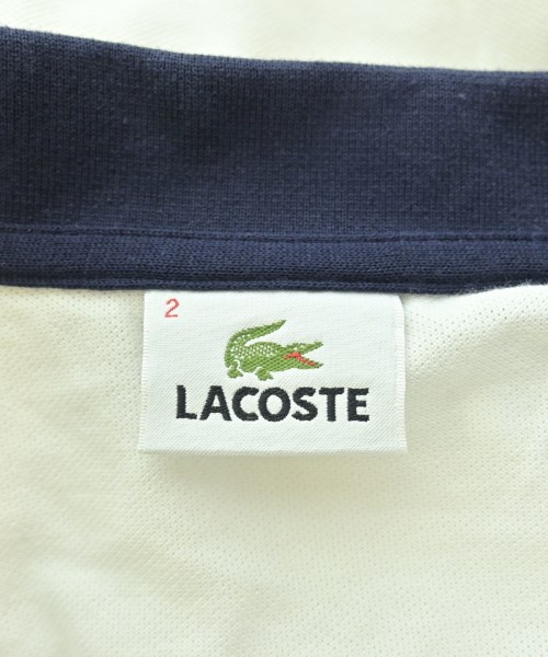 LACOSTE（ラコステ）ポロシャツ 白 サイズ:2(S位) メンズ/2200713087024