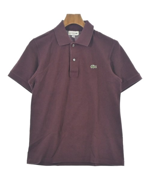LACOSTE（ラコステ）ポロシャツ 赤 サイズ:3(M位) メンズ/2200714941332