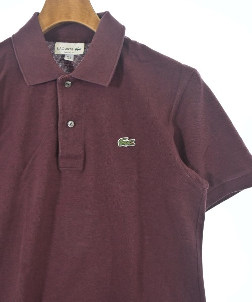 LACOSTE（ラコステ）ポロシャツ 赤 サイズ:3(M位) メンズ/2200714941332