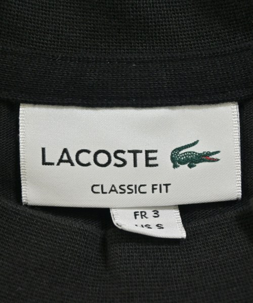 LACOSTE（ラコステ）ポロシャツ 黒 サイズ:3(M位) メンズ/2200714941387