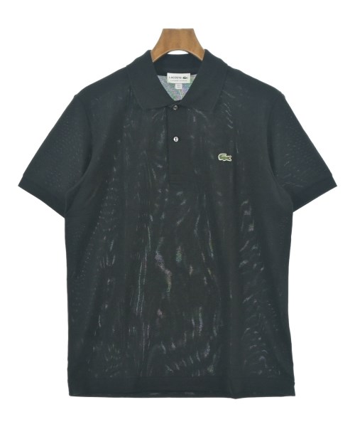 LACOSTE（ラコステ）ポロシャツ 黒 サイズ:4(L位) メンズ/2200714941417