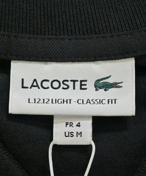 LACOSTE（ラコステ）ポロシャツ 黒 サイズ:4(L位) メンズ/2200714941417
