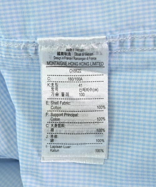 LACOSTE（ラコステ）カジュアルシャツ 青 サイズ:41(XL位) メンズ/2200714941479