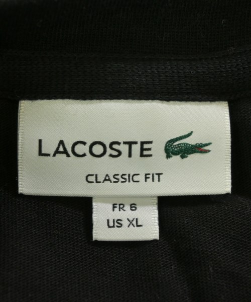 LACOSTE（ラコステ）Tシャツ・カットソー 黒 サイズ:6(XXL位) メンズ/2200715414019