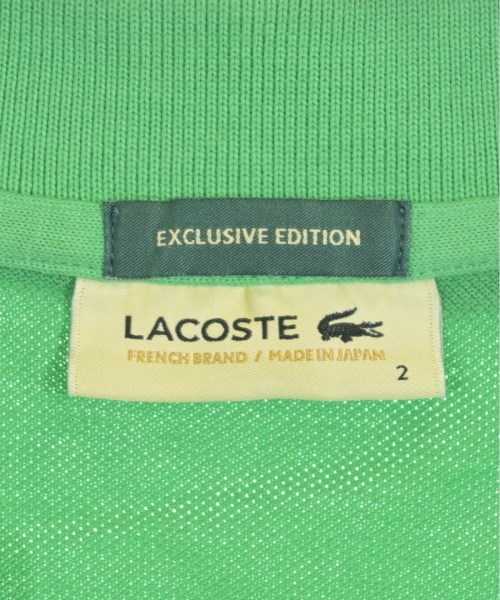 LACOSTE（ラコステ）ポロシャツ 緑 サイズ:2(S位) メンズ/2200715662120