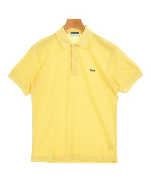 LACOSTE（ラコステ）ポロシャツ 黄 サイズ:2(S位) メンズ/2200715662144