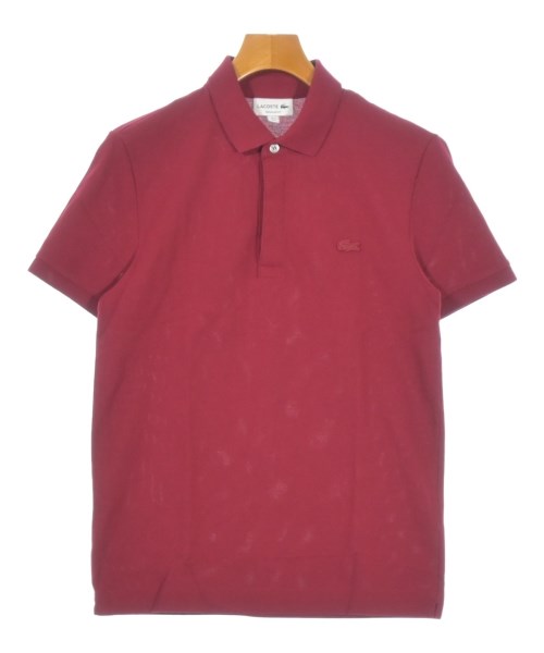 LACOSTE（ラコステ）ポロシャツ 赤 サイズ:S メンズ/2200715861219