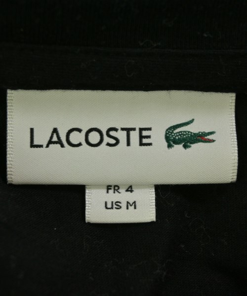LACOSTE（ラコステ）Tシャツ・カットソー 黒 サイズ:4(L位) メンズ/2200714070155