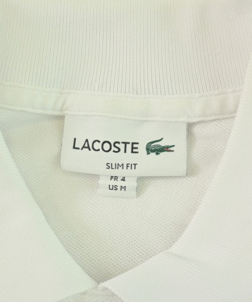 LACOSTE（ラコステ）ポロシャツ 白 サイズ:M メンズ/2200716766032