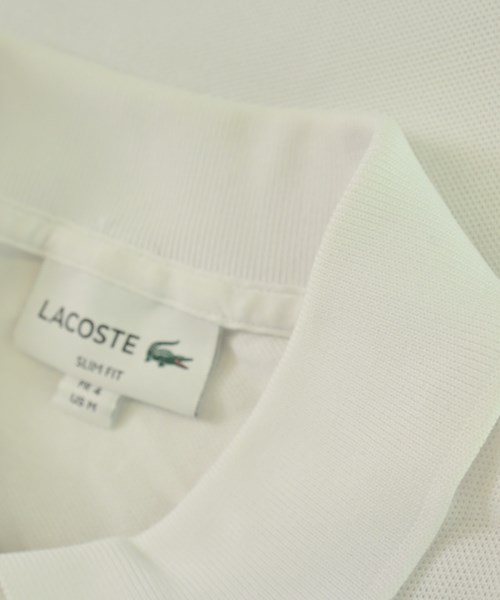LACOSTE（ラコステ）ポロシャツ 白 サイズ:M メンズ/2200716766032