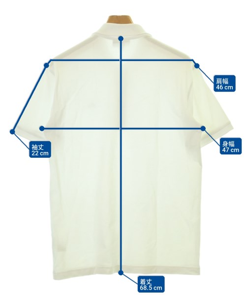 LACOSTE（ラコステ）ポロシャツ 白 サイズ:M メンズ/2200716766032