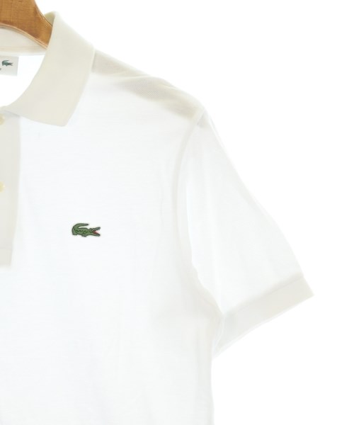 LACOSTE（ラコステ）ポロシャツ 白 サイズ:S メンズ/2200710503084