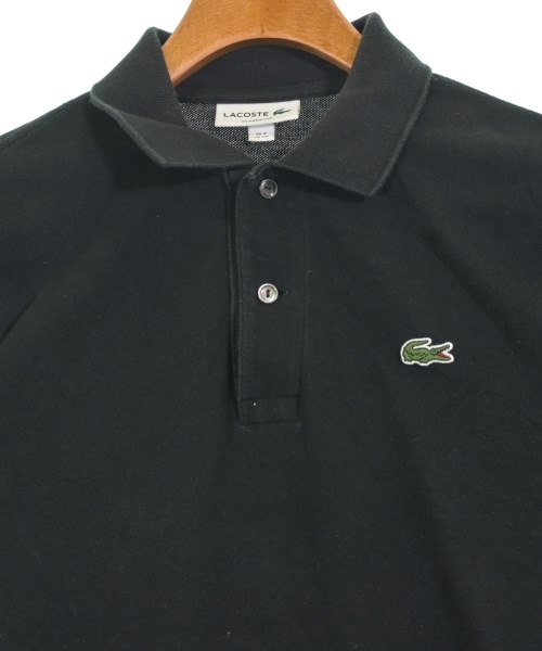 LACOSTE（ラコステ）ポロシャツ 黒 サイズ:2(S位) メンズ/2200719501012