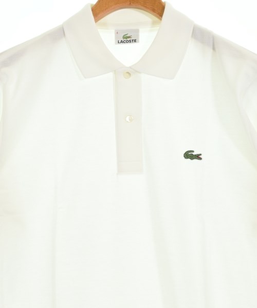 LACOSTE（ラコステ）ポロシャツ 白 サイズ:4(L位) メンズ/2200719702396