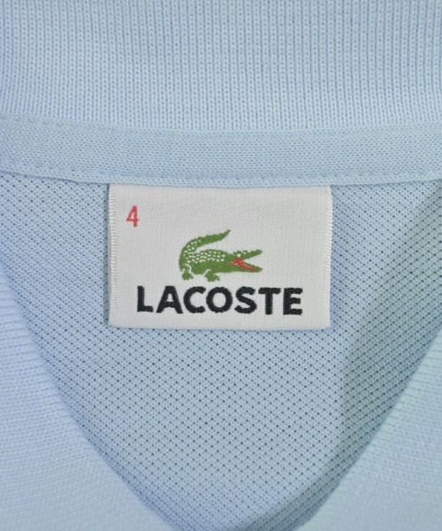 LACOSTE（ラコステ）ポロシャツ 青 サイズ:4(L位) メンズ/2200719702402