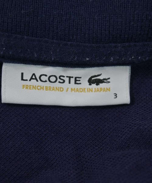 LACOSTE（ラコステ）ポロシャツ 紺 サイズ:3(M位) メンズ/2200644873031