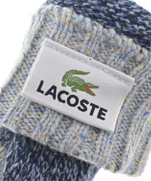 LACOSTE（ラコステ）手袋 青 サイズ:- メンズ/2200635094209
