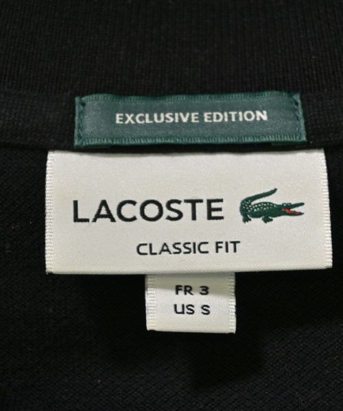 LACOSTE（ラコステ）カジュアルシャツ 黒 サイズ:3(M位) メンズ/2200645814019