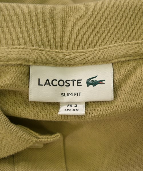 LACOSTE（ラコステ）ポロシャツ ベージュ サイズ:2(S位) メンズ/2200639926025