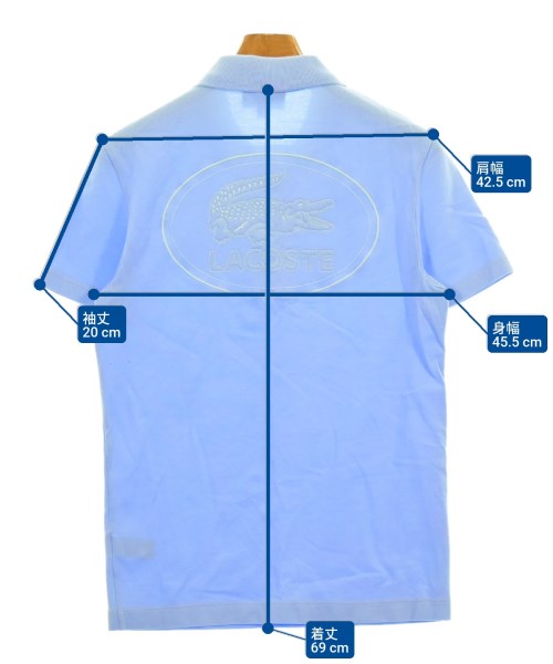 LACOSTE（ラコステ）ポロシャツ 青 サイズ:2(S位) メンズ/2200639926049