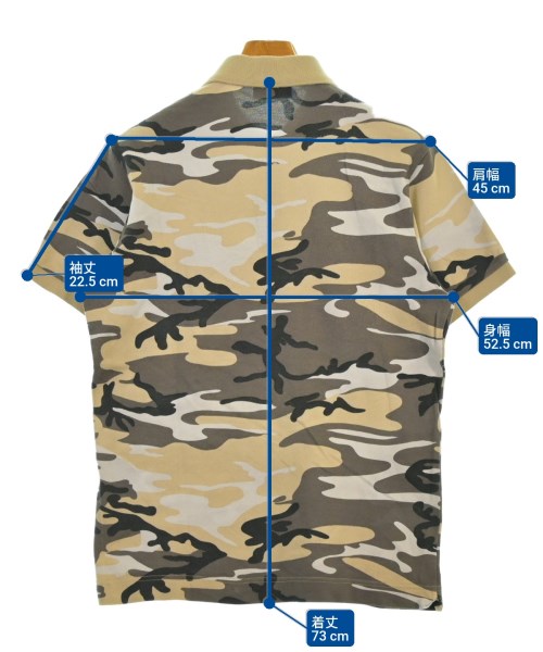 LACOSTE（ラコステ）ポロシャツ ベージュ サイズ:4(L位) メンズ/2200628550217