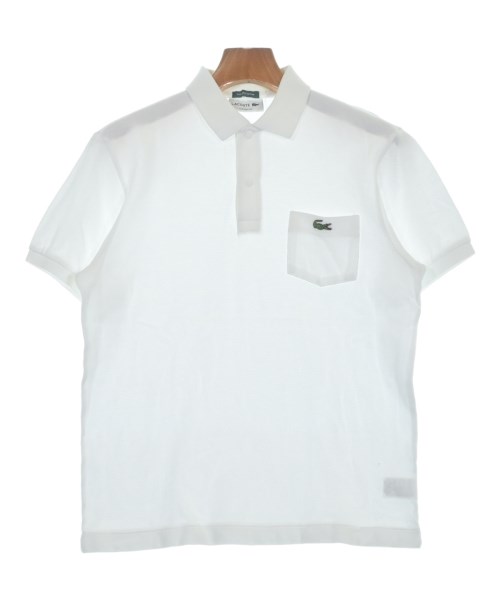 LACOSTE(ラコステ)ポロシャツ 白 サイズ:3(M位)/2200635068255