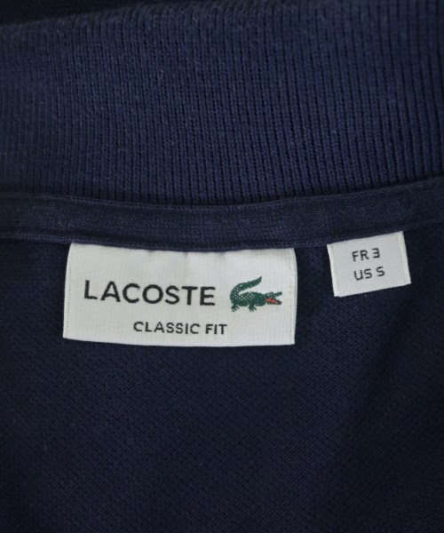LACOSTE（ラコステ）ポロシャツ 紺 サイズ:3(M位) メンズ/2200635068279
