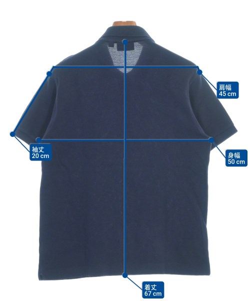 LACOSTE（ラコステ）ポロシャツ 紺 サイズ:3(M位) メンズ/2200635068279