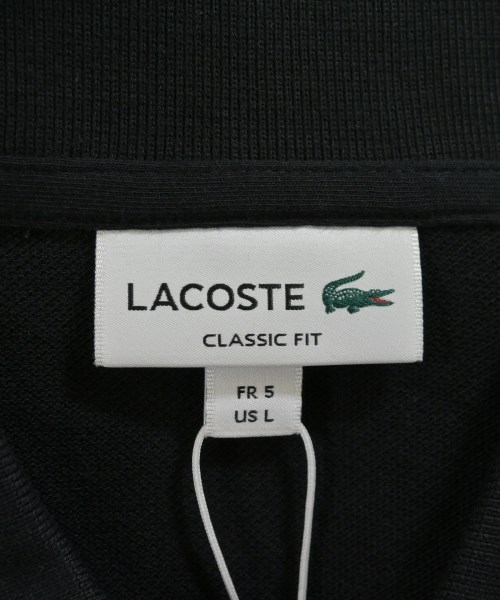 LACOSTE（ラコステ）ポロシャツ 黒 サイズ:L メンズ/2200650173132
