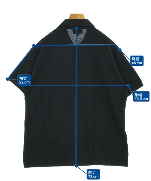 LACOSTE（ラコステ）ポロシャツ 黒 サイズ:L メンズ/2200650173132