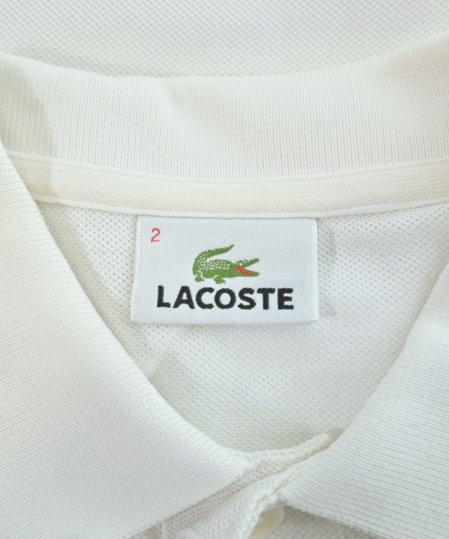 LACOSTE（ラコステ）Tシャツ・カットソー 白 サイズ:2(S位) メンズ/2200651242080