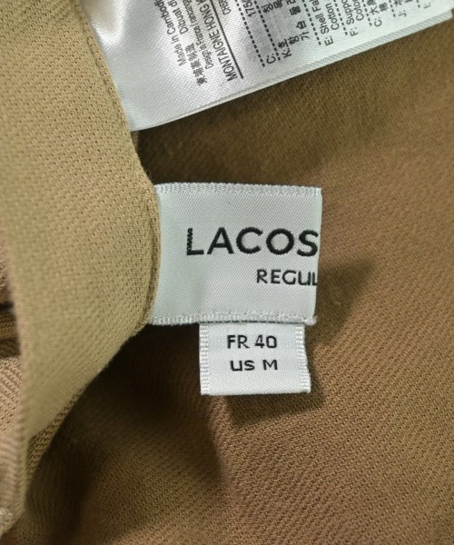 LACOSTE（ラコステ）カジュアルシャツ ベージュ サイズ:40(M位) メンズ/2200652325058