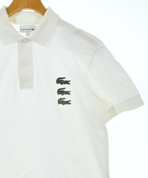 LACOSTE（ラコステ）ポロシャツ 白 サイズ:3(M位) メンズ/2200646516066