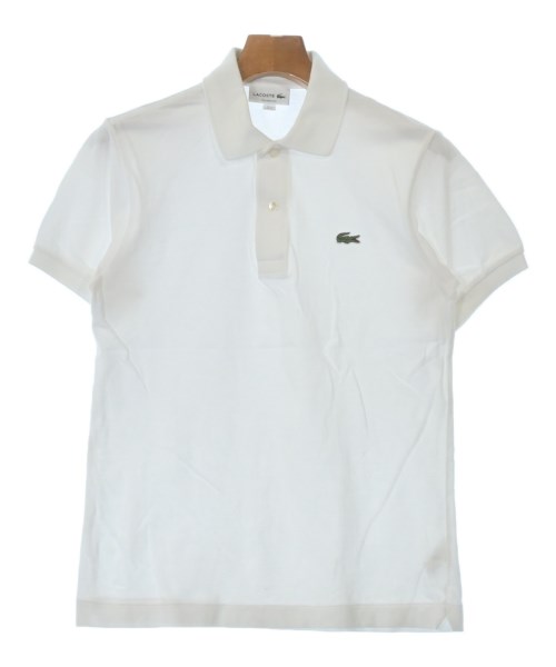 LACOSTE(ラコステ)ポロシャツ 白 サイズ:XS/2200644851053