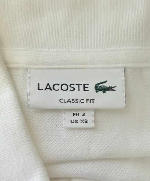 LACOSTE（ラコステ）ポロシャツ 白 サイズ:XS メンズ/2200644851053