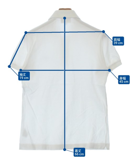 LACOSTE（ラコステ）ポロシャツ 白 サイズ:XS メンズ/2200644851053
