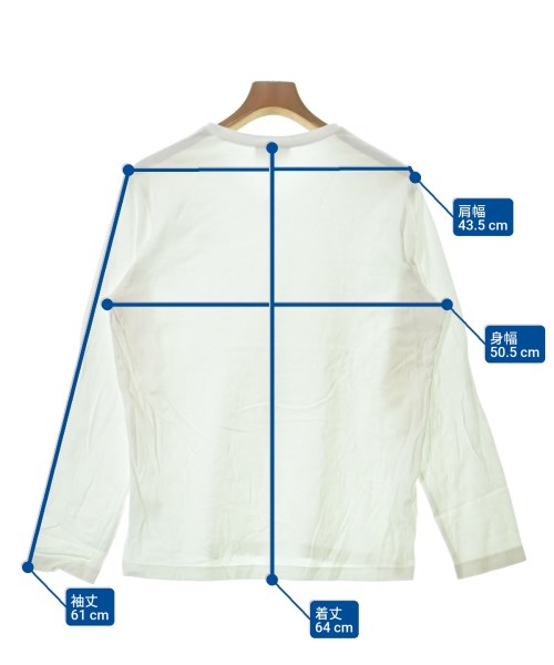 LACOSTE（ラコステ）Tシャツ・カットソー 白 サイズ:4(L位) メンズ/2200644851060