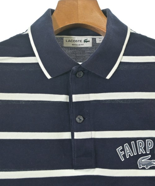 LACOSTE（ラコステ）ポロシャツ 紺 サイズ:3(M位) メンズ/2200644851121