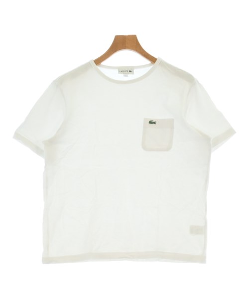 LACOSTE(ラコステ)Tシャツ・カットソー 白 サイズ:4(L位)/2200644851145