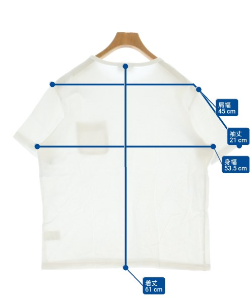 LACOSTE（ラコステ）Tシャツ・カットソー 白 サイズ:4(L位) メンズ/2200644851145